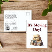 Realtor Moving Day gratulieren Postkarte