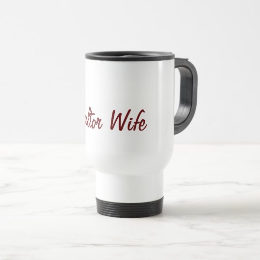 Realtor Mug Reisebecher (VorderseiteRechts)