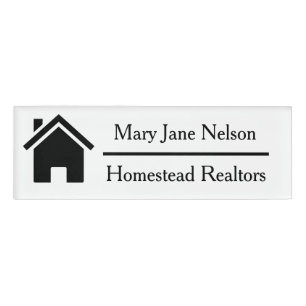 Realtor Name Tag Namenschild
