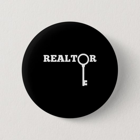 Realtor New Agent Real Estate License Trainee Funn Button (Vorderseite)