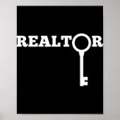 Realtor New Agent Real Estate License Trainee Funn Poster (Vorne)