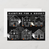 Realtor October Halloween Postcard Postkarte (Vorne/Hinten)
