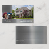 Realtor oder wirklicher Anwesen-Agent Visitenkarte (Vorne/Hinten)