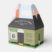 Realtor Open House Geschenkboxen Geschenkschachtel (Rückseite)