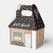 Realtor Open House Zuhause Shape Leckerei Box Geschenkschachtel (Vorderseite)