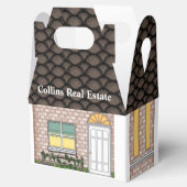 Realtor Open House Zuhause Shape Leckerei Box Geschenkschachtel (Geöffnet)