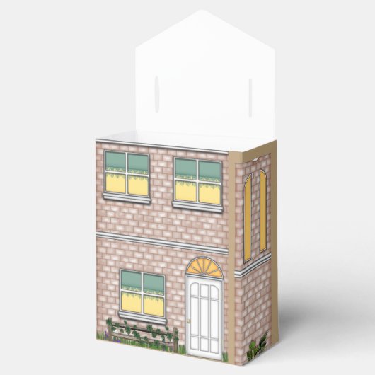 Realtor Open House Zuhause Shape Leckerei Box Geschenkschachtel (Geöffnet)