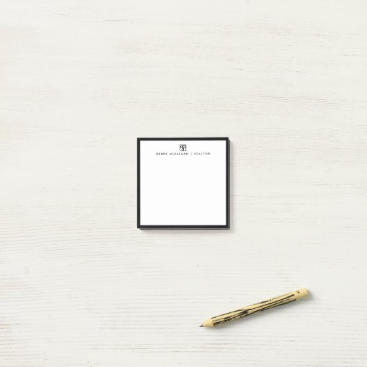 Realtor Post-it Klebezettel (Auf Schreibtisch)