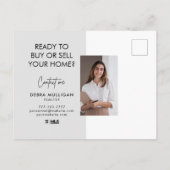 Realtor Postcard - Real Anwesen Spring Marketing Postkarte (Rückseite)