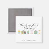 Realtor Promo Zuhause Magnet (Vorderseite/Rückseite)