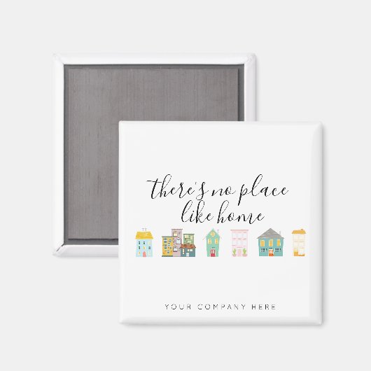 Realtor Promo Zuhause Magnet (Vorderseite/Rückseite)