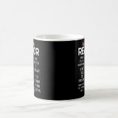 Realtor Real Anwesen Agent Anatomie eines Immobili Kaffeetasse (Mittel)