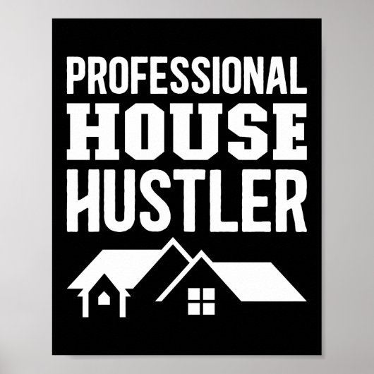 Realtor Real Anwesen Agent Beruflich House Poster (Vorne)