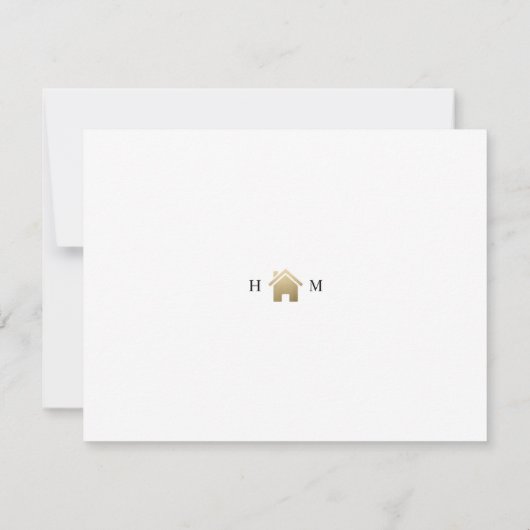 Realtor Real Anwesen Agent Broker Dankeskarte (Rückseite)