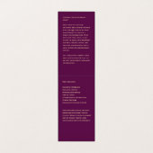 Realtor Real Anwesen Agent Gold Key QR Lila Visitenkarten (Innenseite Aufgefaltet)