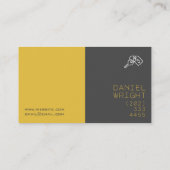 Realtor Real Anwesen Agent Services Visitenkarte (Rückseite)