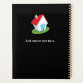 Realtor Real Anwesen Funny Quote Planner Planer (Rückseite)
