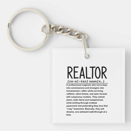 Realtor Schlüsselanhänger (Vorderseite)