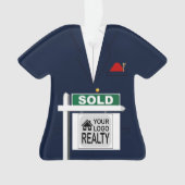 Realtor Sold Sign Ornament (Vorderseite)
