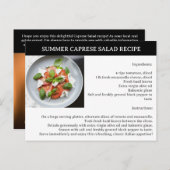 Realtor Summer Recipe oder Real Anwesen Postkarte (Vorne/Hinten)