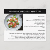 Realtor Summer Recipe oder Real Anwesen Postkarte (Vorderseite)