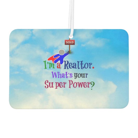 Realtor Super Power Autolufterfrischer (Rückseite)