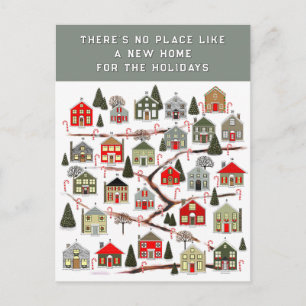 Realtor Thanksgiving-Feiertagspostkarte Postkarte