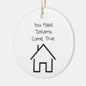 Realtor Vielen Dank, dass Sie Personalisierte Gesc Keramik Ornament (Links)