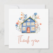 Realtor Vielen Dank Hausbesitzer Budget Marketing (Vorderseite)