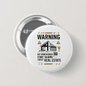 Realtor Warning May Sntaneously Start Talking Abou Button (Vorne & Hinten)