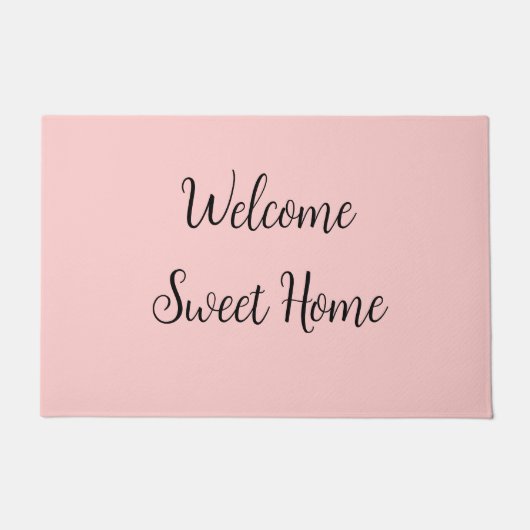 Realtor welcome home housewarming add your name te fußmatte (Vorderseite)