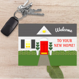 Realtor Welcome Zuhause Dankeschön Karte