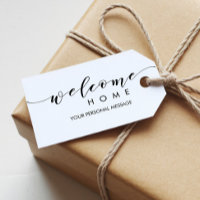 Realtor Welcome Zuhause Gift Tags für die Erwärmun