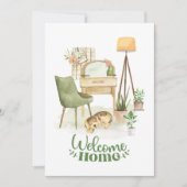 Realtor Welcome Zuhause gratulieren Klienten zu ne Karte (Vorderseite)