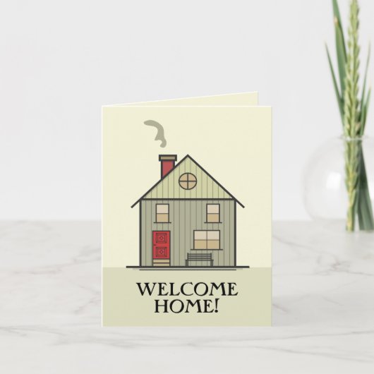 Realtor Willkommen Neue Zuhause Kundenempfehlung Karte (Vorderseite)