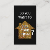 Realtor WIR KAUFEN HÄUSER Visitenkarte (Vorderseite)