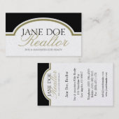 Realtor-wirkliches Visitenkarte (Vorne/Hinten)