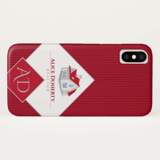 Realtor-Zuhause Case-Mate iPhone Hülle (Rückseite (Horizontal))