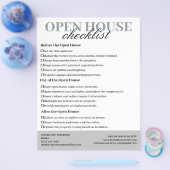 Realtors Open House Checkliste Flyer (Einzeln)
