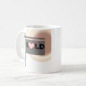 Realtors VERKAUFTEN Zeichen-Tasse Kaffeetasse (Vorderseite Links)