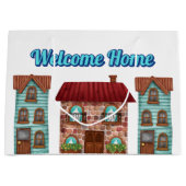Realtors Welcome-Zuhause Große Geschenktüte (Vorderseite)