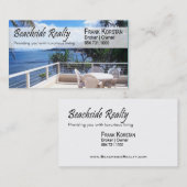 Realtors, wirkliches Anwesen, ZuhauseStagers, Visitenkarte (Vorne/Hinten)