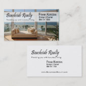 Realtors, wirkliches Anwesen, ZuhauseStagers, Visitenkarte (Vorne/Hinten)