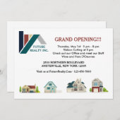 Realty Office - Einladung zur Eröffnung (Vorne/Hinten)