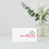 Realty Real Anwesen Visitenkarte (Stehend Vorderseite)