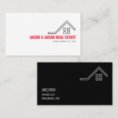Realty Real Anwesen Visitenkarte (Vorne/Hinten)