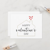 Realty Valentine's Day Hört Landwirtschaft Karte (Vorderseite/Rückseite Beispiel)