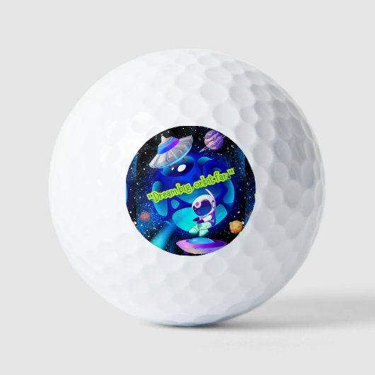 REAMING ORBIT WEIT GOLFBALL (Vorderseite)