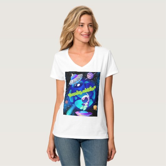 REAMING ORBIT WEIT T-Shirt (Vorderseite Vollansicht)