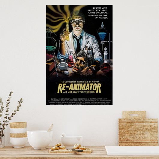REANIMATOR POSTER (Küche)